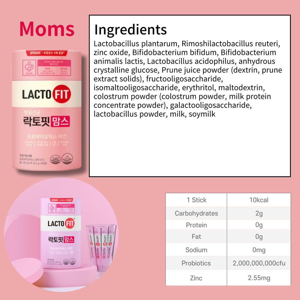 Lacto-Fit Probiotics Moms 2g X 60 sticks