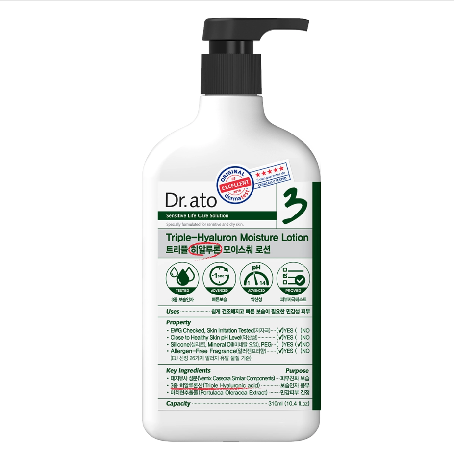 Dr.Ato 3 Triple-Hyaluron Moisture Lotion 310ml
