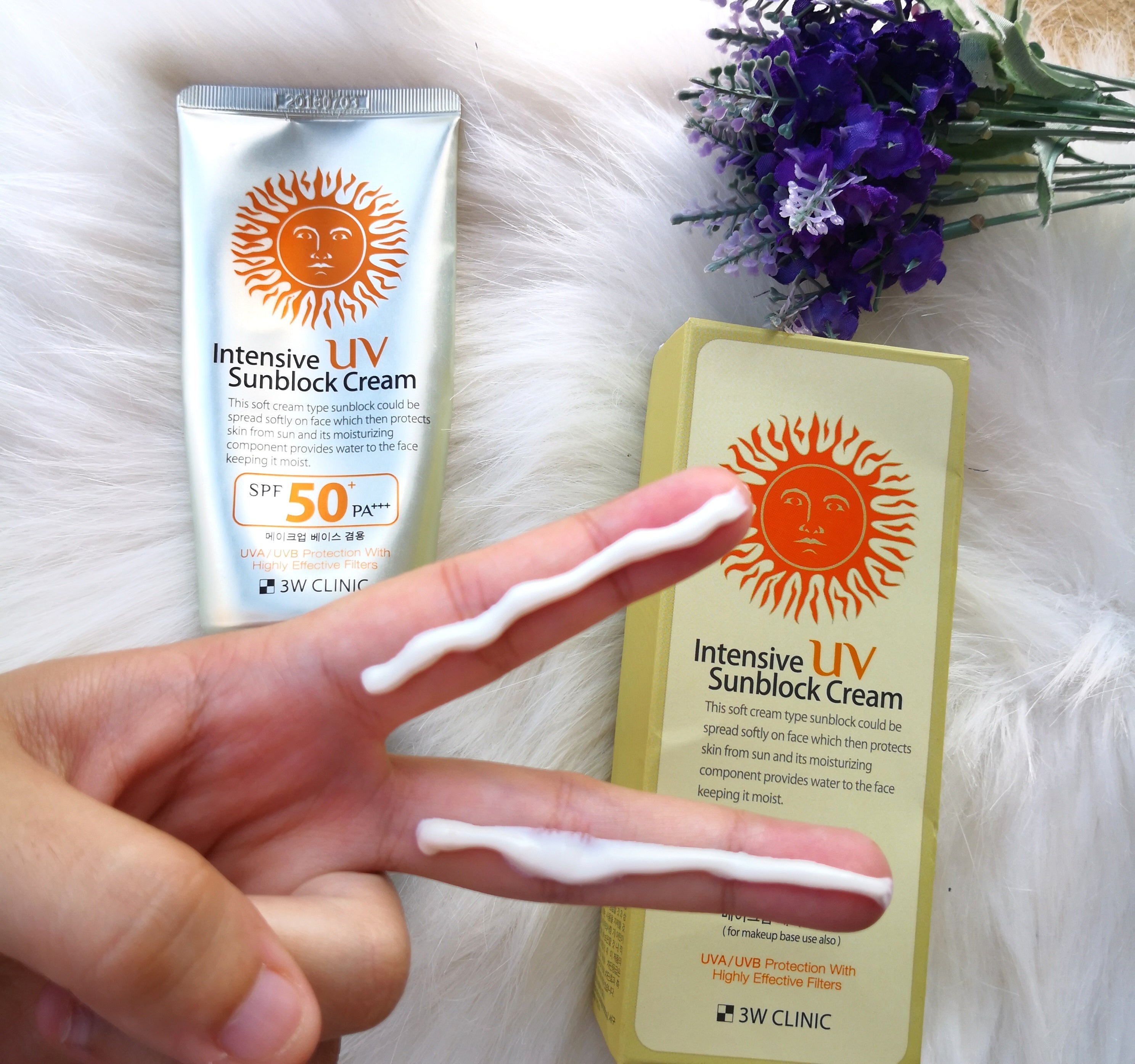 3W Clinic Intensive UV Sun Cream SPF 50 PA++++ 70ml
