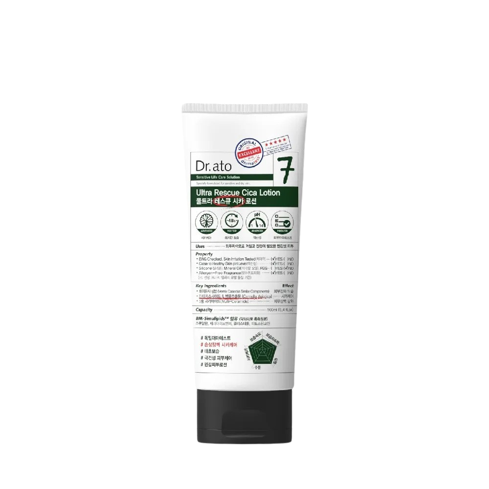 Dr.Ato 7 Ultra Rescue Cica Lotion 160ml