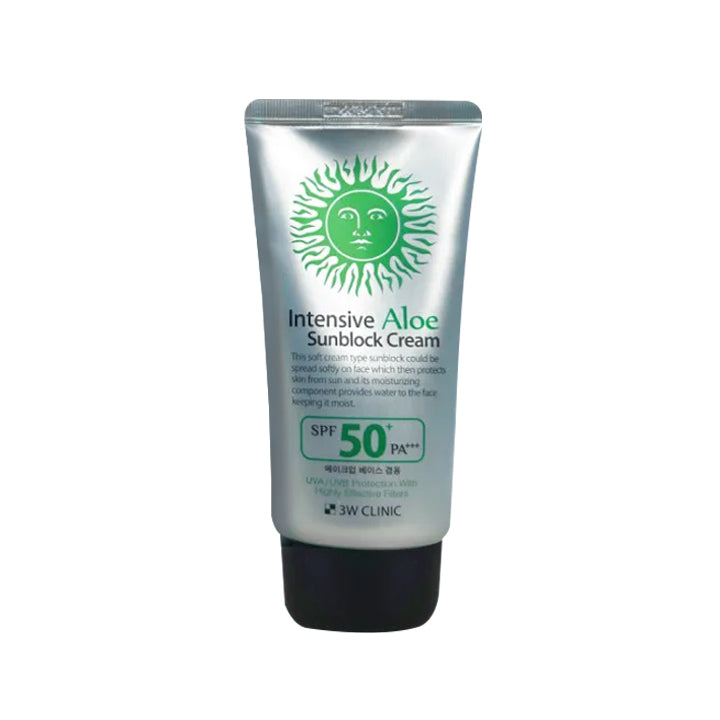 3W Clinic Intensive Aloe Sunblock Cream SPF 50+ PA++++ 70ml