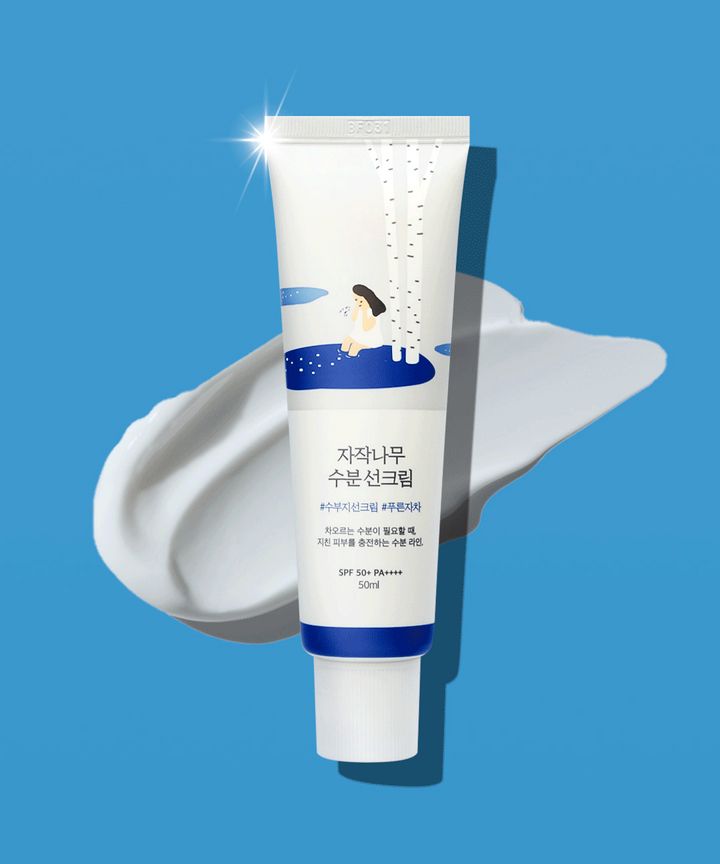 Roundlab Birch Juice Moisturizing Sunscreen UVLock SPF 45+ Broad Spectrum 50ml