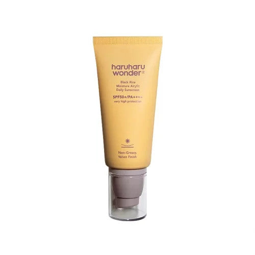 Haruharu Wonder Black Rice Moisture Airyfit Daily Sunscreen SPF50+ PA++++ 50ml