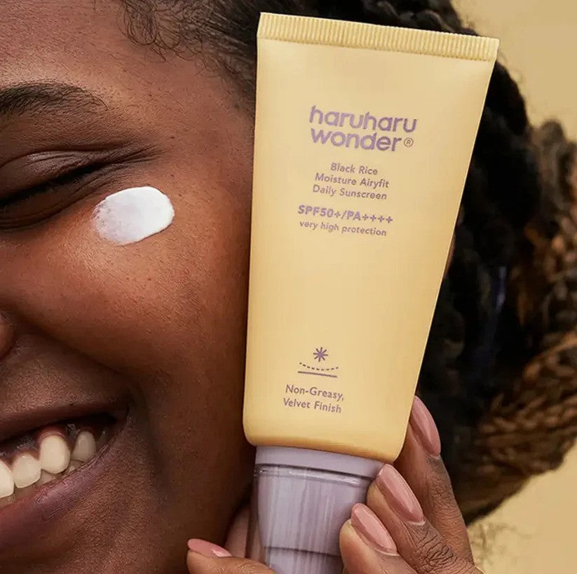 Haruharu Wonder Black Rice Moisture Airyfit Daily Sunscreen SPF50+ PA++++ 50ml