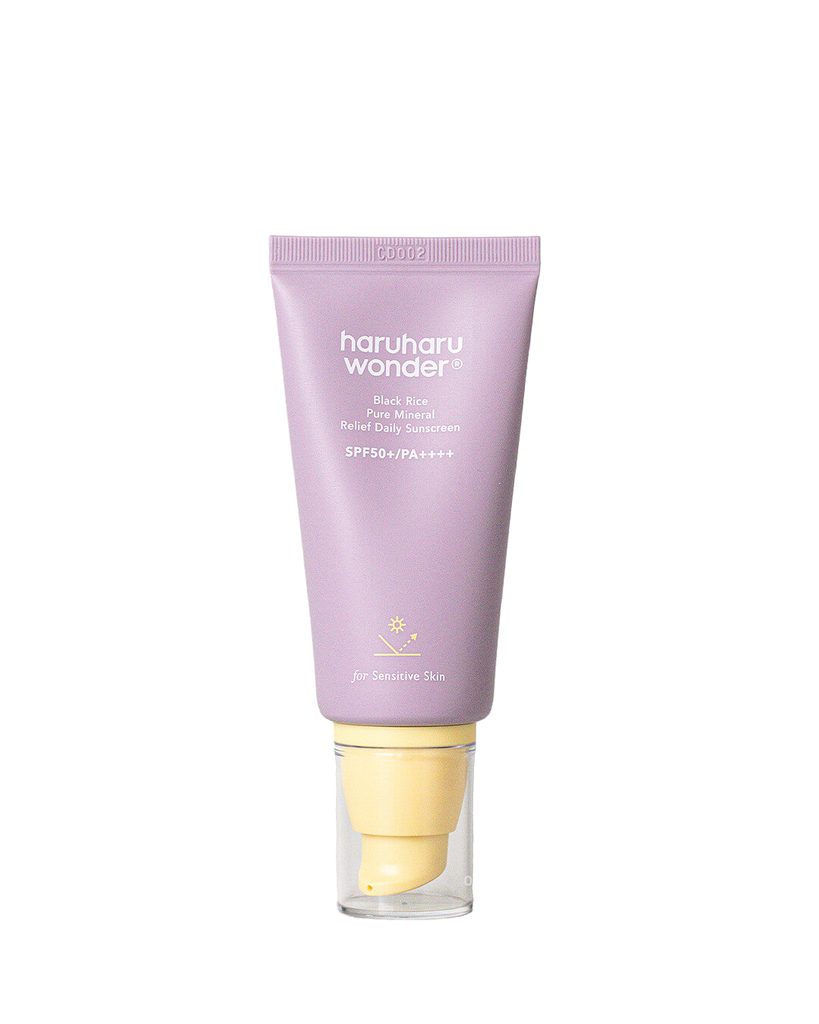 Haruharu Wonder Black Rice Pure Mineral Relief Daily Sunscreen SPF50+ PA++++ 50ml