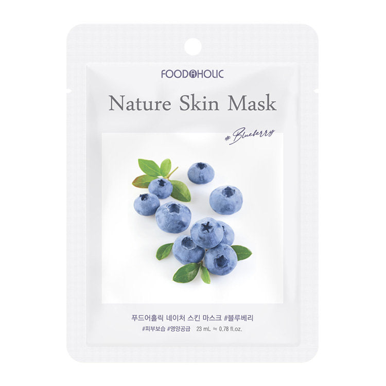 Foodaholic Nature Skin Mask Blueberry 1ea