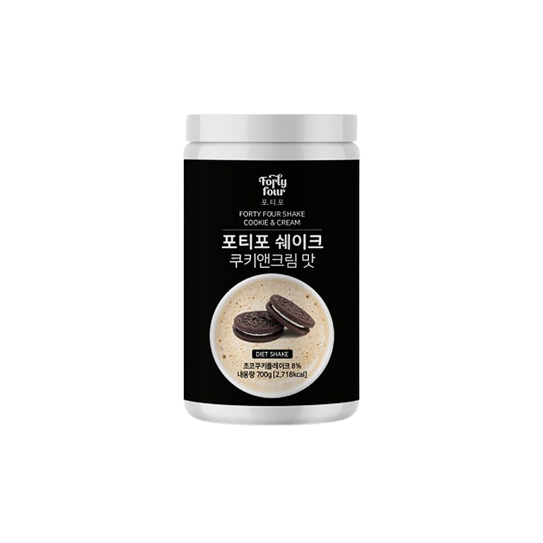 Fortyfour Meal Replacement Shake - Cookie & Cream 700g