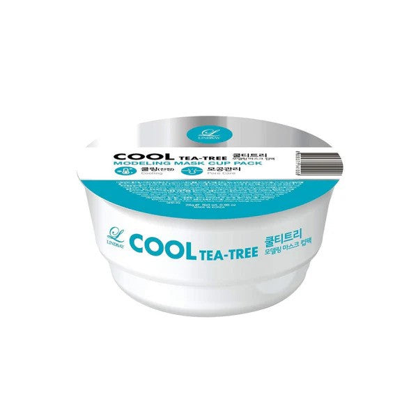 Lindsay Calming Herb Modeling Mask Cup Pack - Cool Tea Tree 28g