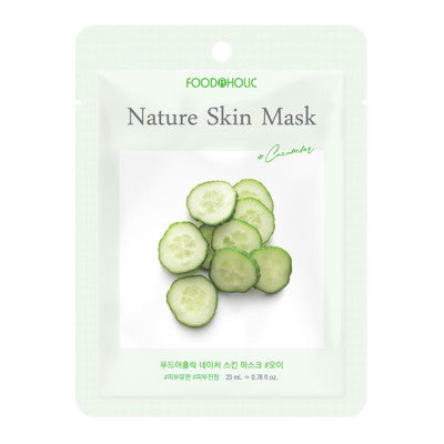 Foodaholic Nature Skin Mask Cucumber 1ea