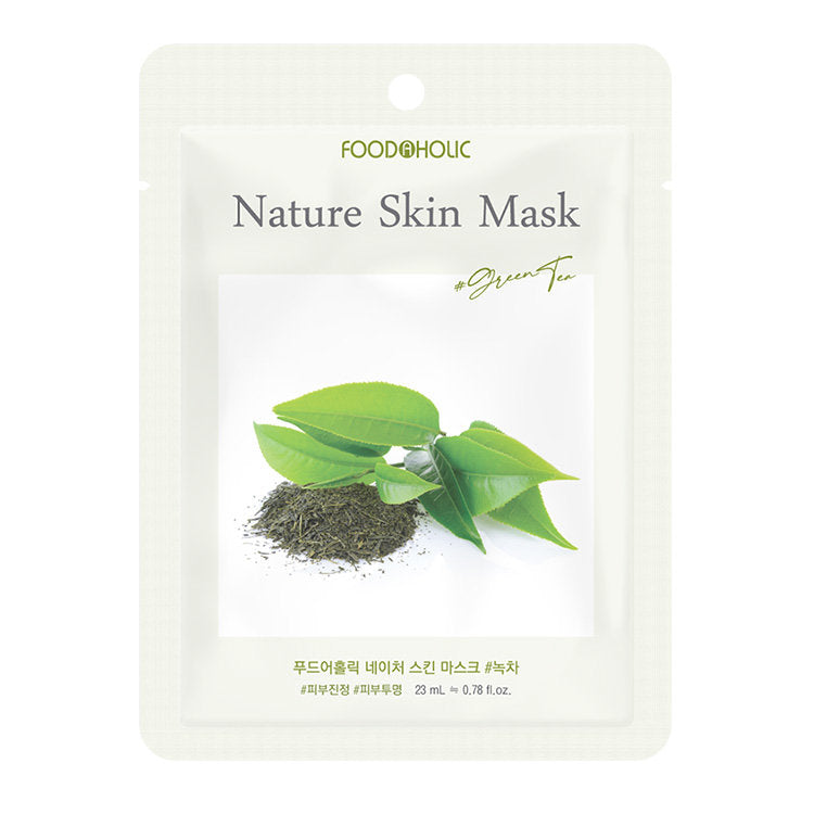Foodaholic Nature Skin Mask Green Tea 1ea