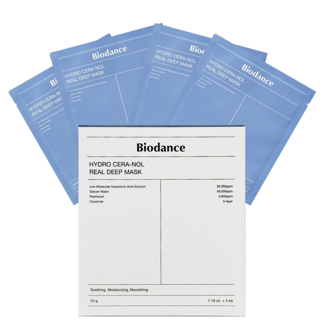 Biodance Hydro Cera-Nol Real Deep Mask 4ea