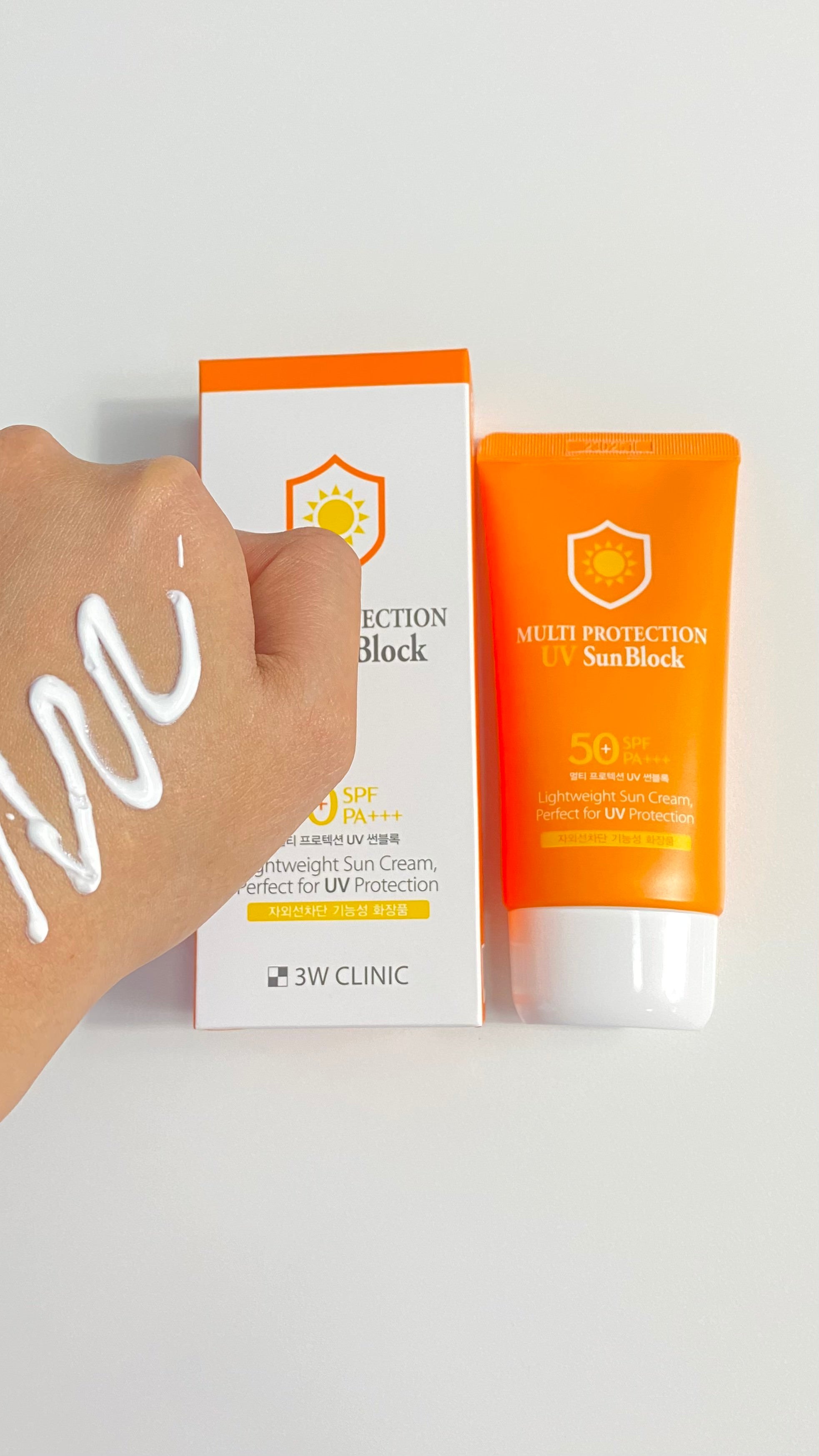 3W Clinic Multi Protection UV Sunblock SPF 50+ PA++++ 70ml