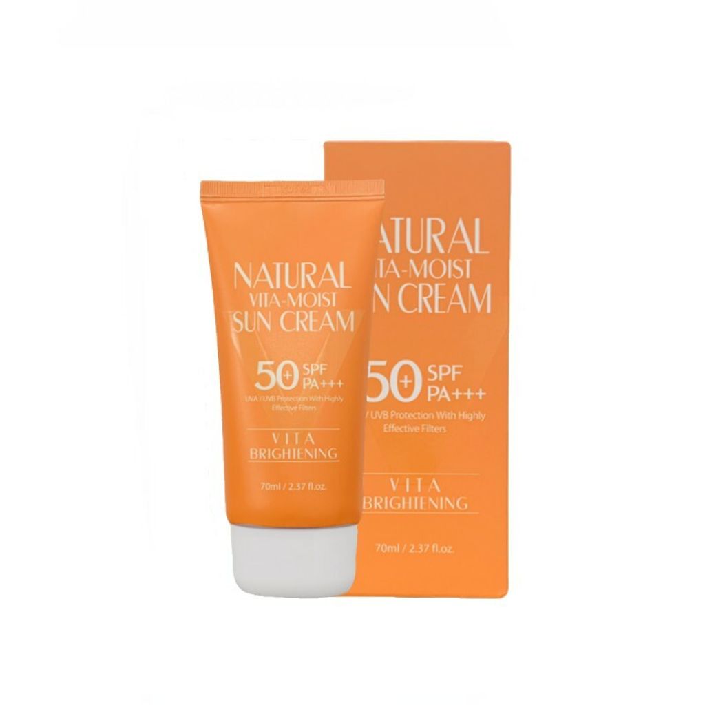 3W Clinic Natural Vita-Moist Sun Cream SPF 50+ PA++++ 70ml