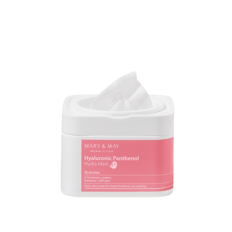 Mary & May Hyaluronic Panthenol Hydra Mask 30ea