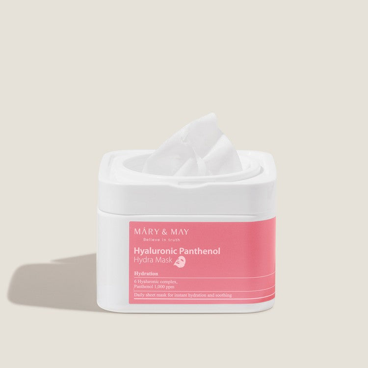 Mary & May Hyaluronic Panthenol Hydra Mask 30ea