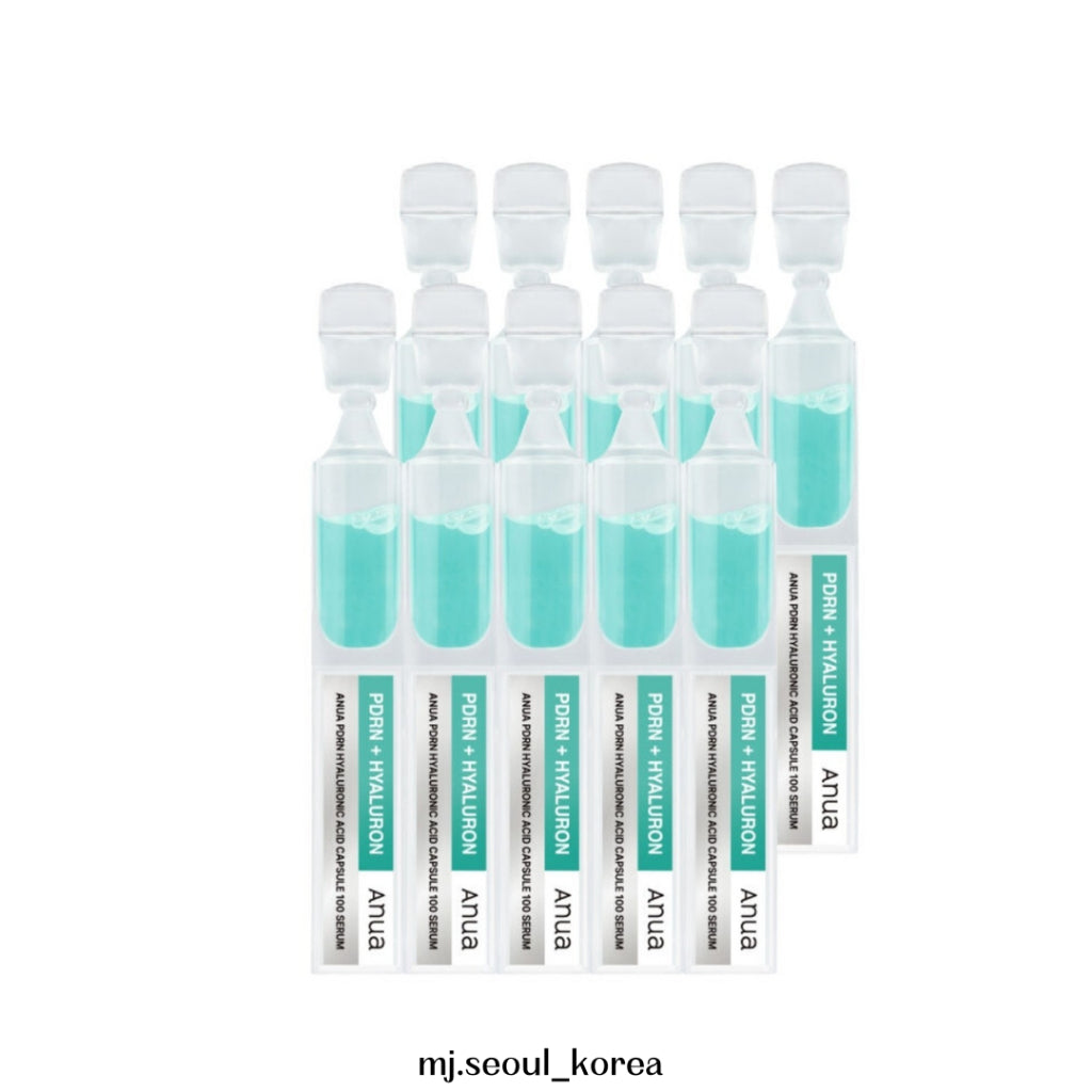 Anua PDRN Hyaluronic Acid Capsule 100 Serum 1ml x 10ea