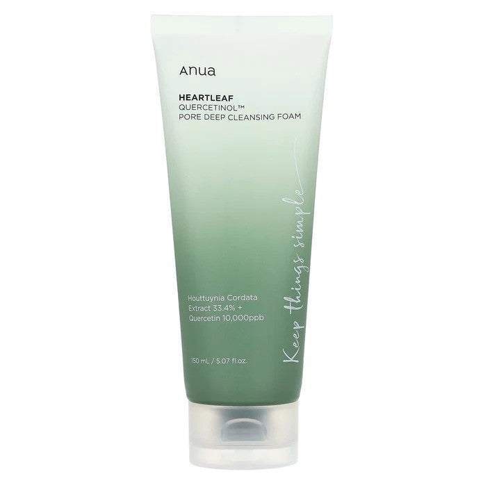 Anua Heartleaf Quercetinol Pore Deep Cleansing Foam 150ml