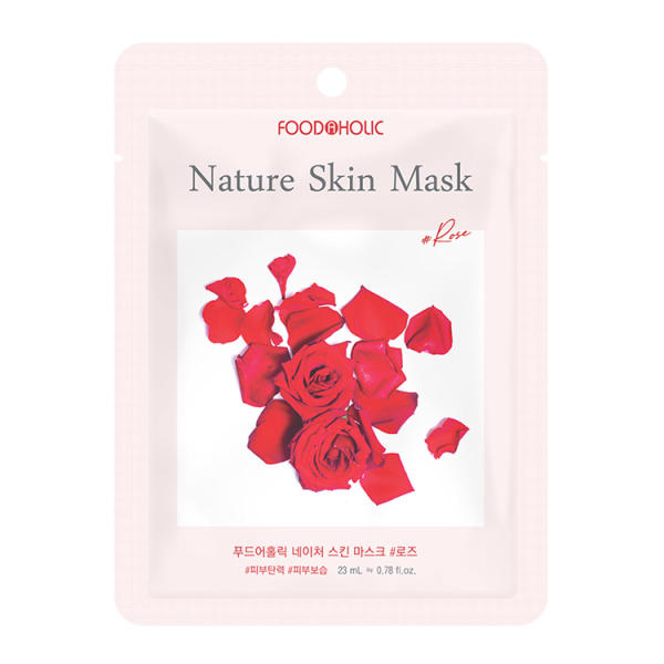 Foodaholic Nature Skin Mask Rose 1ea