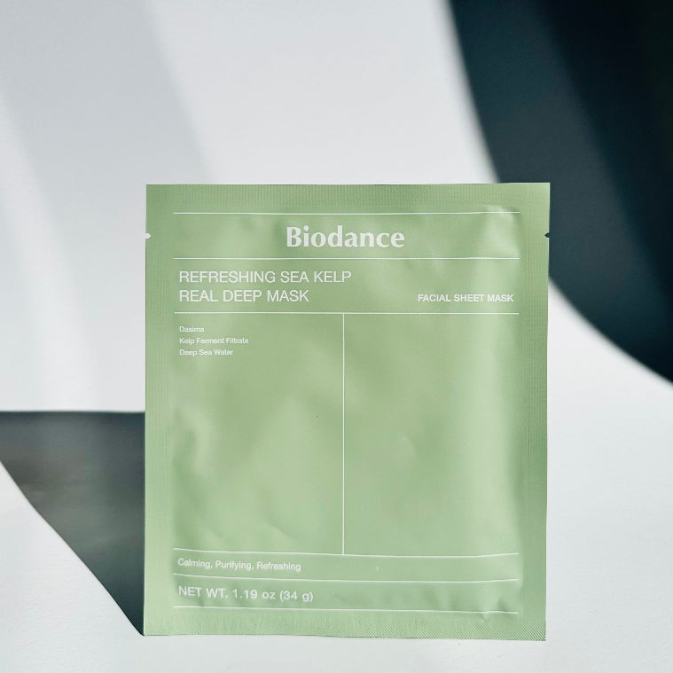 Biodance Refreshing Sea Kelp Real Deep Mask 4ea