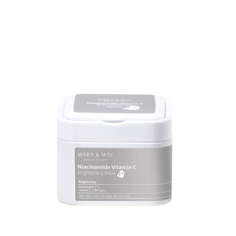 Mary & May Niacinamide Vitamin C Brightening Mask 30ea